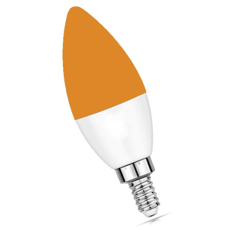 3W LED žiarovka bez modrej zložky LumiDream - Amber (E14)